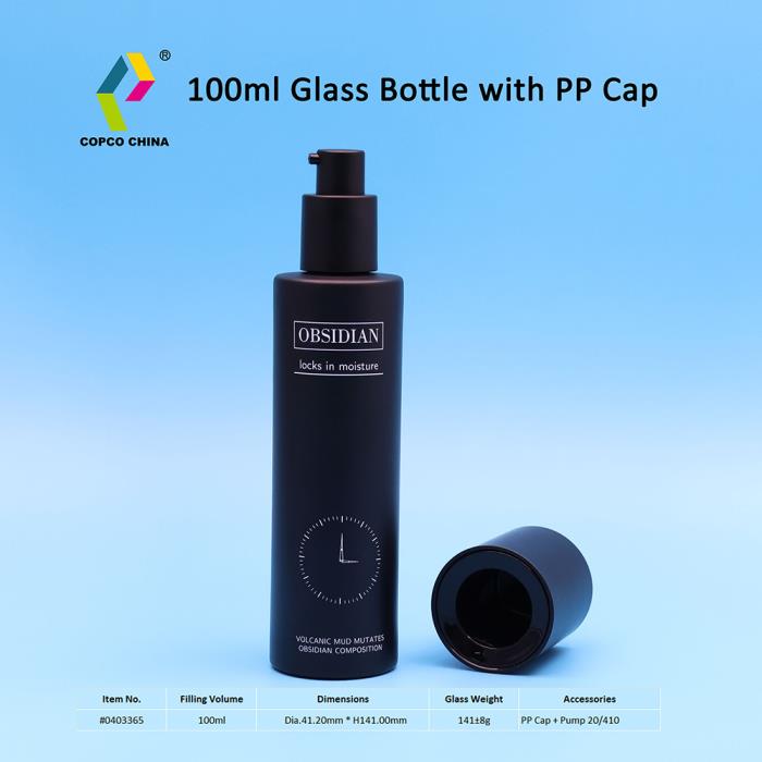 100ml glass bottle #0403365